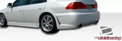 1998-2002 Honda Accord 4DR Duraflex B-2 Rear Bumper Cover (dual exhaust) - 1 Piece - 101978