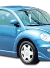 1998-2005 Volkswagen Beetle Duraflex JDM Buddy Side Skirts Rocker Panels - 2 Piece                                     - 102046 - Image 7