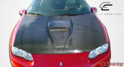 1998-2002 Chevrolet Camaro Carbon Creations Supersport Hood - 1 Piece - 103689