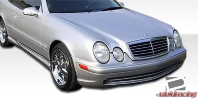 1998-2002 Mercedes CLK W208 Duraflex AMG Look Side Skirts Rocker Panels - 2 Piece - 103046