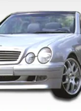 1998-2002 Mercedes CLK W208 Duraflex BR-S Front Lip Under Spoiler Air Dam (base model) - 1 Piece                                     - 102322 - Image 6