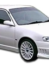1998-2000 Toyota Corolla Duraflex Bomber Front Bumper Cover - 1 Piece                                     - 102031 - Image 2
