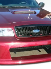 1998-2007 Ford Crown Victoria Duraflex GT Concept Front Bumper Cover - 1 Piece                                     - 103532 - Image 2