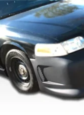 1998-2007 Ford Crown Victoria Duraflex GT Concept Front Bumper Cover - 1 Piece                                     - 103532 - Image 8