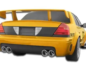 1998-2007 Ford Crown Victoria Duraflex GT Concept Rear Bumper Cover - 1 Piece