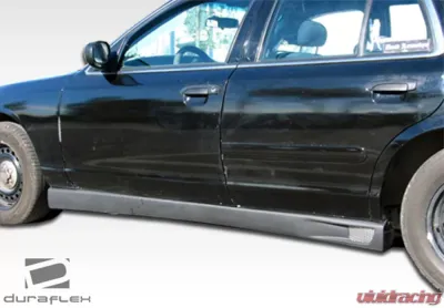 1998-2007 Ford Crown Victoria Duraflex GT Concept Side Skirts Rocker Panels - 2 Piece - 103533