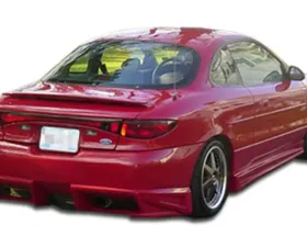1998-2003 Ford Escort ZX2 Duraflex Bomber Rear Bumper Cover - 1 Piece