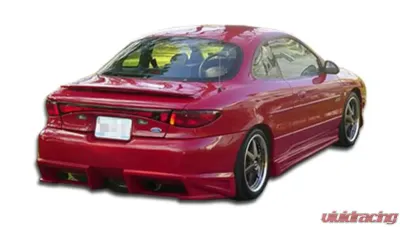 Duraflex Bomber Rear Bumper Cover for 1998-2002 Ford Escort