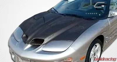 1998-2002 Pontiac Firebird Carbon Creations WS-6 Hood - 1 Piece - 103622