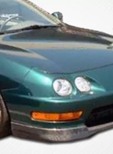 1998-2001 Acura Integra Carbon Creations Type R Front Lip Under Spoiler Air Dam - 1 Piece                                     - 102746 - Image 2