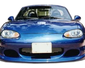 1999-2000 Mazda Miata Duraflex Bomber Front Bumper Cover - 1 Piece