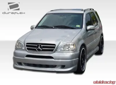 1998-2001 Mercedes ML Class W163 Duraflex W-1 Front Lip Under Spoiler Air Dam - 1 Piece - 103433