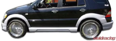 1998-2001 Mercedes ML Class W163 Duraflex W-1 Fender Flares - 4 Piece - 105080