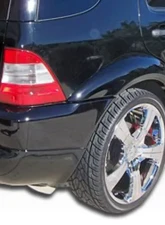 1998-2001 Mercedes ML Class W163 Duraflex W-1 Fender Flares - 4 Piece                                     - 105080 - Image 4