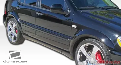 1998-2001 Mercedes ML Class W163 Duraflex W-1 Fender Flares - 4 Piece - 105080