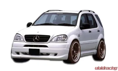 1998-2001 Mercedes ML Class W163 Duraflex W-1 Front Lip Under Spoiler Air Dam - 1 Piece - 103433