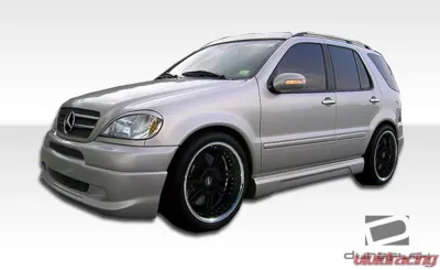 1998-2001 Mercedes ML Class W163 Duraflex W-1 Front Lip Under Spoiler Air Dam - 1 Piece - 103433
