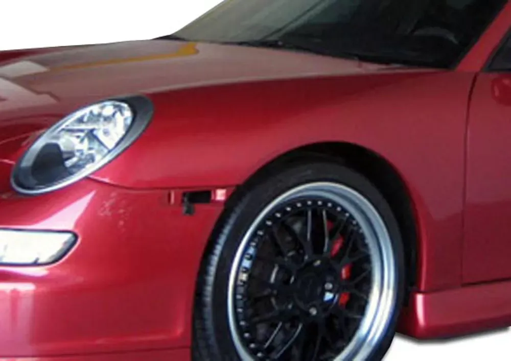 1999-2004 Porsche 996 Carrera 1997-2004 Porsche Boxster 997 Duraflex GT-3 RS Conversion Fenders - 2 Piece - 105128