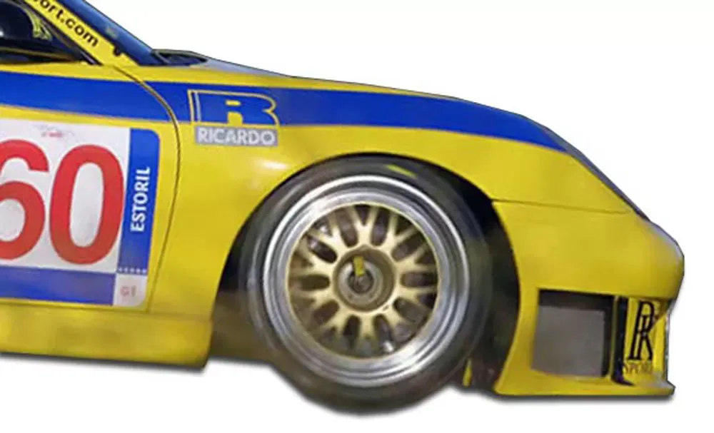 1999-2001 Porsche 996 Carrera C2 C4 Duraflex GT3-R Look Wide Body Front Fenders - 2 Piece - 105404