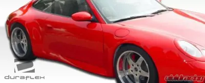 1999-2001 Porsche 996 Carrera C2 C4 Duraflex GT3-R Look Wide Body Front Fenders - 2 Piece - 105404