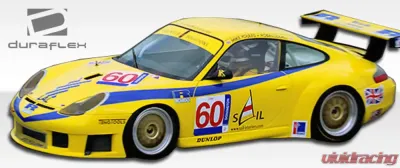 1999-2001 Porsche 996 Carrera C2 C4 Duraflex GT3-R Look Wide Body Rear Fender Flares - 2 Piece - 105405