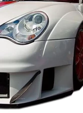 2002-2004 Porsche 996 Carrera C2/C4 Duraflex GT3 RSR Look Wide Body Front Fenders - 2 Piece                                     - 105410 - Image 13