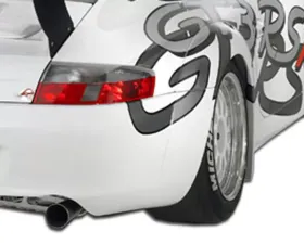 2002-2004 Porsche 996 Carrera C2/C4 Duraflex GT3 RSR Look Wide Body Rear Fender Flares - 2 Piece