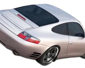 1999-2004 Porsche 996 Carrera C2/C4 Duraflex Turbo Look Rear Bumper Cover - 1 Piece