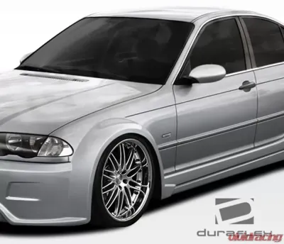 1999-2005 BMW 3 Series E46 4DR Duraflex I-Design Wide Body Front Fender Flares - 2 Piece - 106514