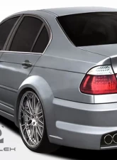 1999-2005 BMW 3 Series E46 4DR Duraflex I-Design Wide Body Rear Fender Flares - 2 Piece                                     - 106515 - Image 2