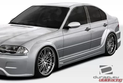 1999-2005 BMW 3 Series E46 4DR Duraflex I-Design Wide Body Kit - 8 Piece - 106516