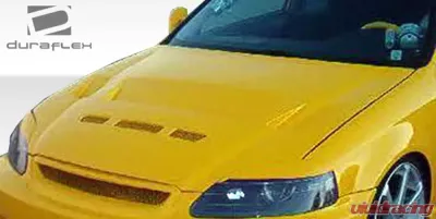 1999-2000 Honda Civic Duraflex Predator Hood - 1 Piece - 105541