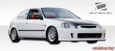 1999-2000 Honda Civic Duraflex Winner Front Bumper Cover - 1 Piece - 102109
