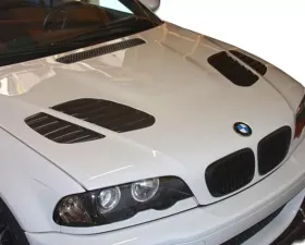 2001-2006 BMW M3 E46 2DR Duraflex GTR Look Hood - 1 Piece