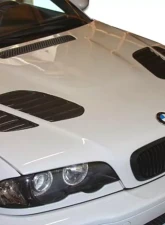 2001-2006 BMW M3 E46 2DR Duraflex GTR Look Hood - 1 Piece                                     - 107179 - Image 10