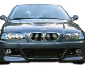 1999-2005 BMW 3 Series E46 4DR Duraflex M3 Look Style Front Bumper Cover - 1 Piece