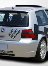 1999-2005 Volkswagen Golf GTI 2DR Couture Urethane R32 Side Skirts Rocker Panels - 2 Piece                                     - 102594 - Image 5