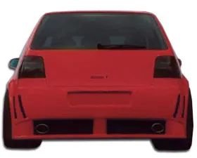 1999-2005 Volkswagen Golf GTI Duraflex Piranha Rear Bumper Cover - 1 Piece