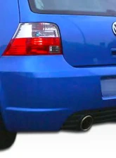 1999-2005 Volkswagen Golf GTI Duraflex RXS Rear Bumper Cover - 1 Piece                                     - 105968 - Image 4