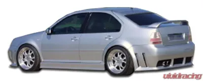 1999-2004 Volkswagen Jetta Duraflex Piranha Side Skirts Rocker Panels - 2 Piece - 102196