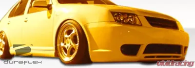 1999-2004 Volkswagen Jetta Duraflex Vortex Look Front Bumper Cover - 1 Piece - 105964