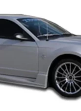 1999-2004 Ford Mustang Duraflex Bomber Side Skirts Rocker Panels - 2 Piece                                     - 103275 - Image 7