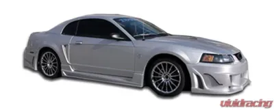 1999-2004 Ford Mustang Duraflex Bomber Side Skirts Rocker Panels - 2 Piece - 103275