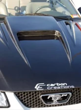 1999-2004 Ford Mustang Carbon Creations Spyder 3 Hood - 1 Piece                                     - 102722 - Image 13