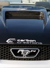 1999-2004 Ford Mustang Carbon Creations Spyder 3 Hood - 1 Piece                                     - 102722 - Image 7