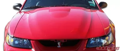 1999-2004 Ford Mustang Duraflex Cobra R Hood - 1 Piece - 104709