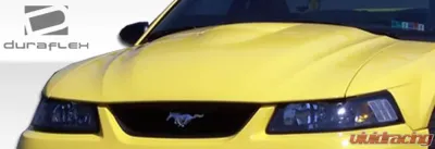 1999-2004 Ford Mustang Duraflex Cobra R Hood - 1 Piece - 104709