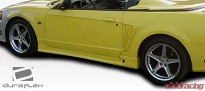 1999-2004 Ford Mustang Duraflex Colt Side Skirts Rocker Panels - 2 Piece - 102080