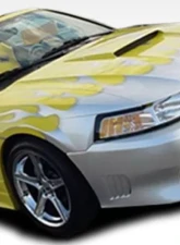 1999-2004 Ford Mustang Duraflex Colt Side Skirts Rocker Panels - 2 Piece                                     - 102080 - Image 8