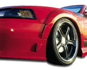 1999-2004 Ford Mustang Couture Urethane Demon Front Fender Flares - 2 Piece